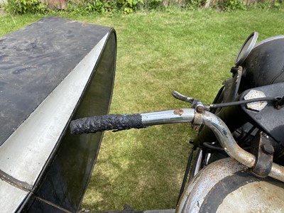 Lot 385 - c.1948 Norton Big Four with Swallow Commando sidecar