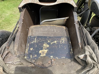 Lot 385 - c.1948 Norton Big Four with Swallow Commando sidecar