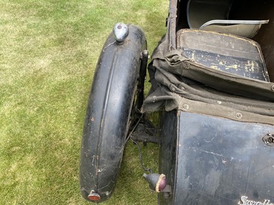 Lot 385 - c.1948 Norton Big Four with Swallow Commando sidecar