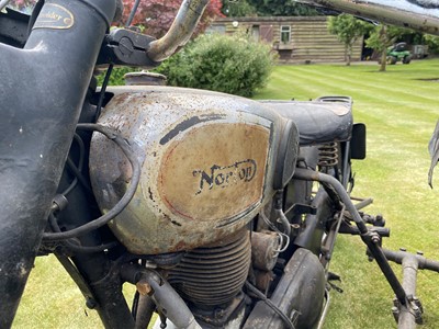 Lot 385 - c.1948 Norton Big Four with Swallow Commando sidecar