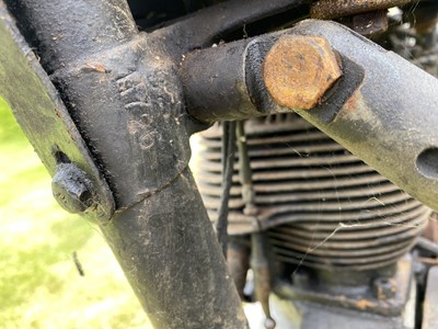 Lot 385 - c.1948 Norton Big Four with Swallow Commando sidecar