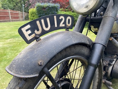 Lot 385 - c.1948 Norton Big Four with Swallow Commando sidecar