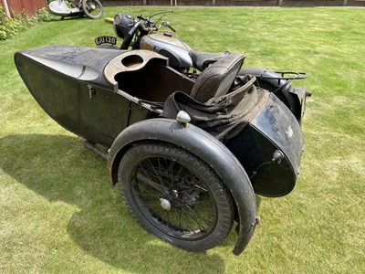 Lot 385 - c.1948 Norton Big Four with Swallow Commando sidecar
