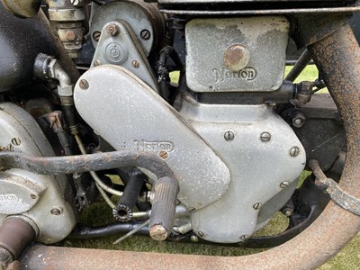Lot 385 - c.1948 Norton Big Four with Swallow Commando sidecar