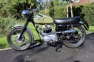 Lot 227 - 1962 Triumph T100