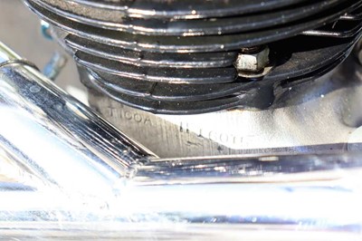 Lot 227 - 1962 Triumph T100