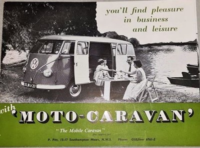 Lot 1958 Volkswagen Type 2 T1 'Peter Pitt Moto-Caravan'