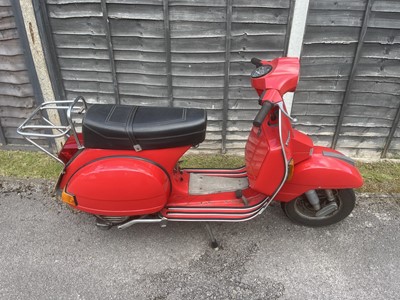 Lot 100 - 1989 Vespa PX125