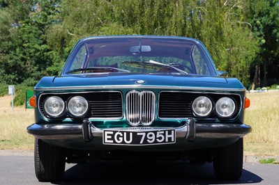 Lot 1970 BMW 2800CS E9