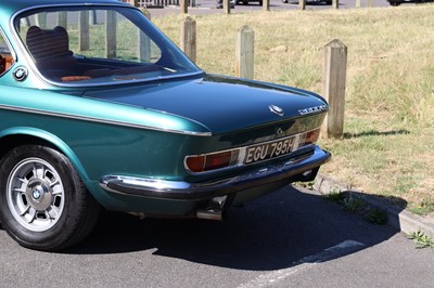 Lot 1970 BMW 2800CS E9