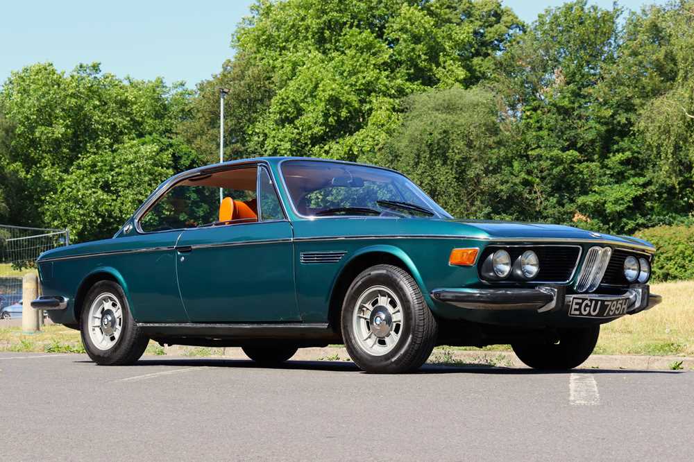 Lot 1970 BMW 2800CS E9