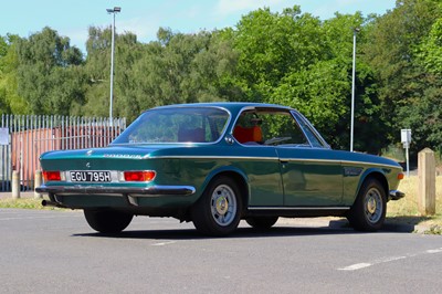 Lot 1970 BMW 2800CS E9