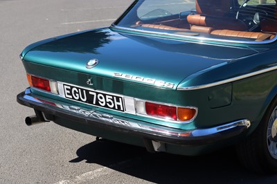 Lot 1970 BMW 2800CS E9
