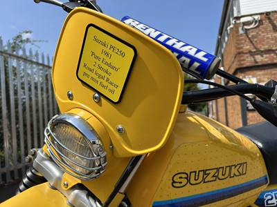 Lot 274 - c.1981 Suzuki PE250