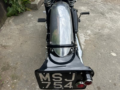 Lot 341 - 1949 Norton ES2 Special