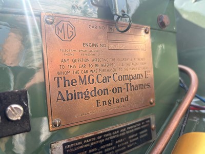Lot 5 - 1951 MG YA Saloon