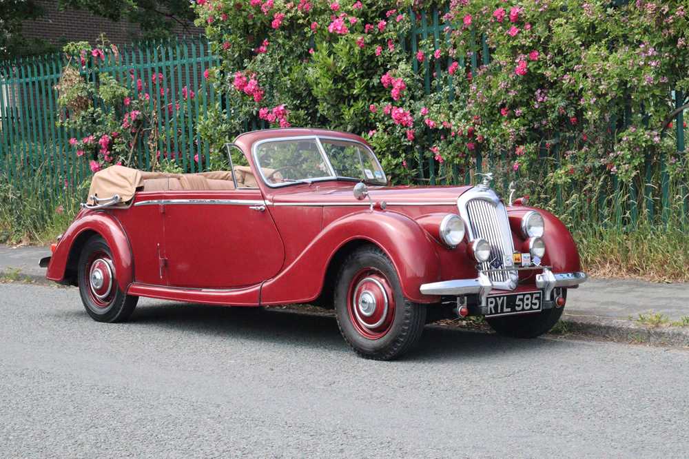 Lot 49 - 1950 Riley RMD Drophead Coupe