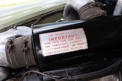 Lot 116 - 1961 Rover P4 100