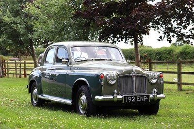 Lot 116 - 1961 Rover P4 100