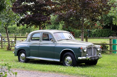 Lot 116 - 1961 Rover P4 100