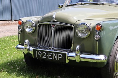 Lot 116 - 1961 Rover P4 100
