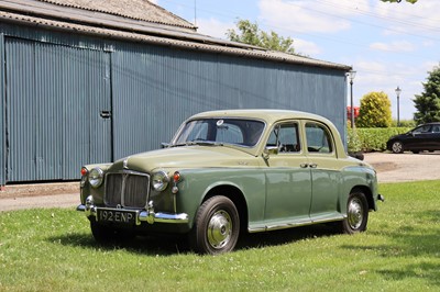 Lot 116 - 1961 Rover P4 100