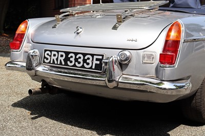 Lot 10 - 1968 MG B Roadster