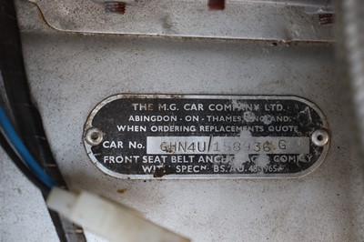 Lot 10 - 1968 MG B Roadster