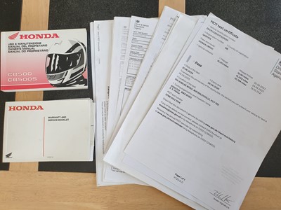 Lot 396 - 2001 Honda CB500
