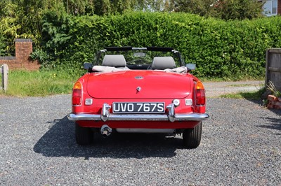 Lot 70 - 1977 MG B Roadster