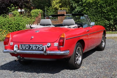 Lot 70 - 1977 MG B Roadster