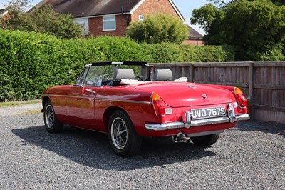 Lot 70 - 1977 MG B Roadster