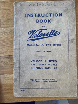 Lot 372 - 1938 Velocette GTP