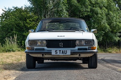 Lot 246 - 1977 Peugeot 504 V6 Cabriolet