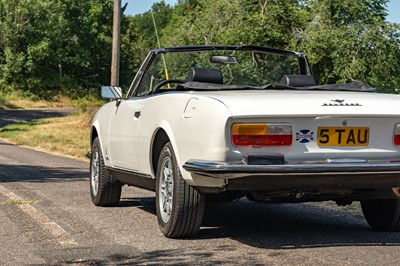 Lot 246 - 1977 Peugeot 504 V6 Cabriolet