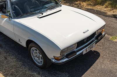 Lot 246 - 1977 Peugeot 504 V6 Cabriolet