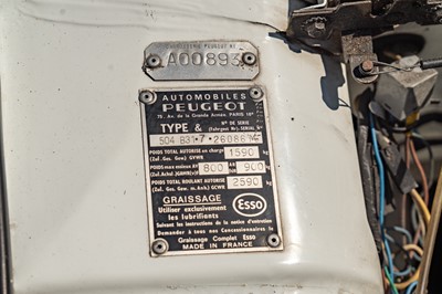 Lot 246 - 1977 Peugeot 504 V6 Cabriolet