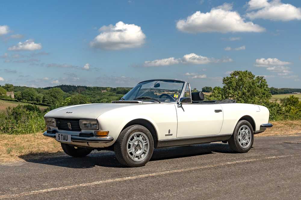 Lot 246 - 1977 Peugeot 504 V6 Cabriolet
