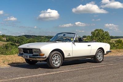 Lot 246 - 1977 Peugeot 504 V6 Cabriolet