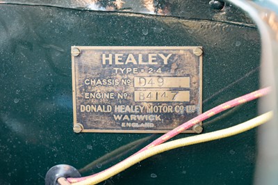 Lot 1950 Healey Silverstone D-Type