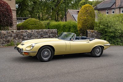 Lot 1973 Jaguar E-Type V12 Roadster