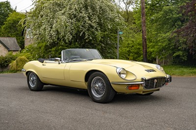 Lot 1973 Jaguar E-Type V12 Roadster