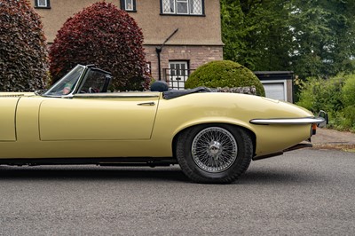 Lot 1973 Jaguar E-Type V12 Roadster