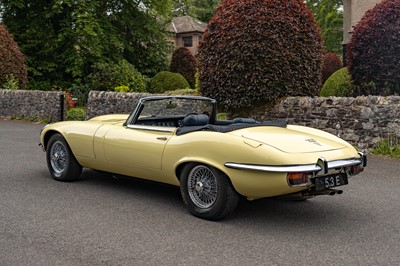 Lot 1973 Jaguar E-Type V12 Roadster
