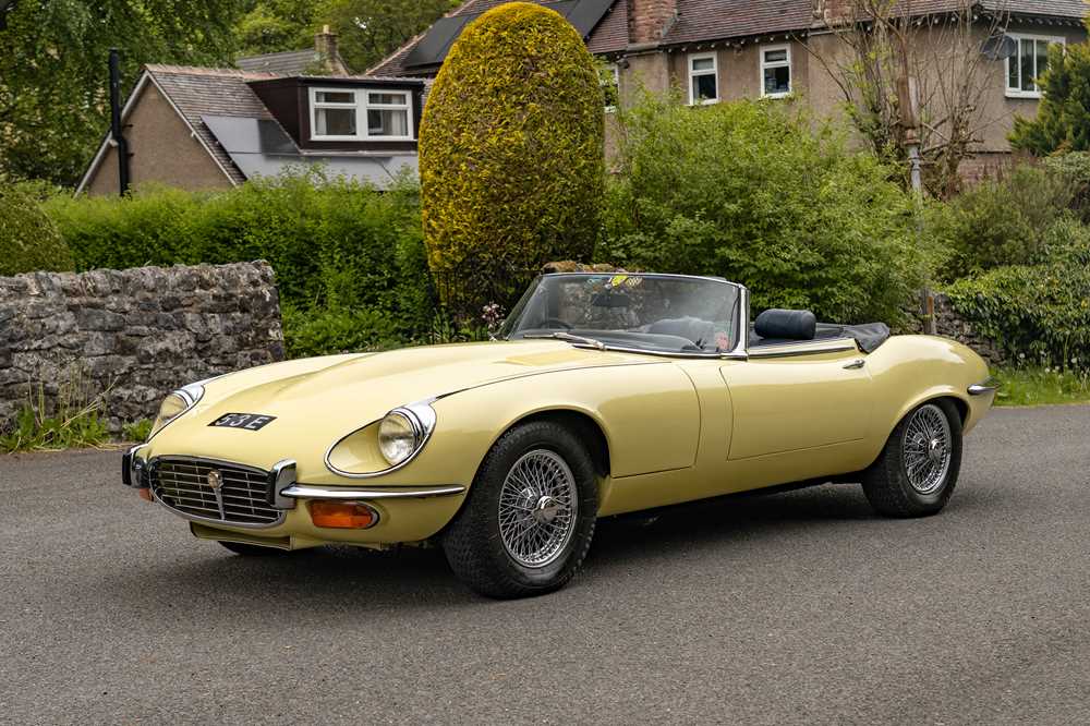 Lot 1973 Jaguar E-Type V12 Roadster