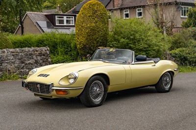 Lot 1973 Jaguar E-Type V12 Roadster