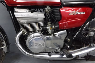 Lot 239 - 1973 Suzuki GT380J