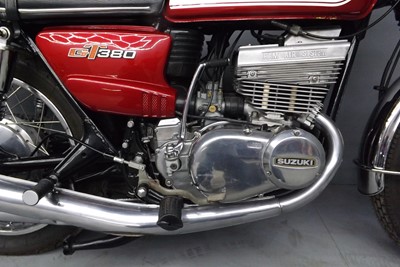 Lot 239 - 1973 Suzuki GT380J