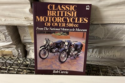 Lot 50 Packs of the Book - 'Classic British Motorcycles Over 500cc' by Bob Currie