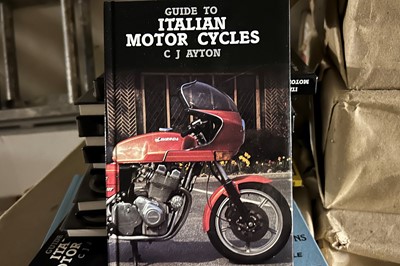 Lot 40 Packs of the Book 'Guide to Italian Motor Cycles' by C.J Ayton